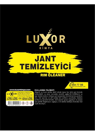 Tr Jant Temizleyici, 1 Lt, Spray, Sarı Lkjt1
