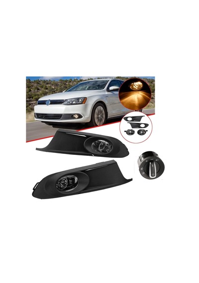 Aem Vw Jetta Sis Lambası Farı Takımı Ve Far Sis Anahtarı 2011 / 2015