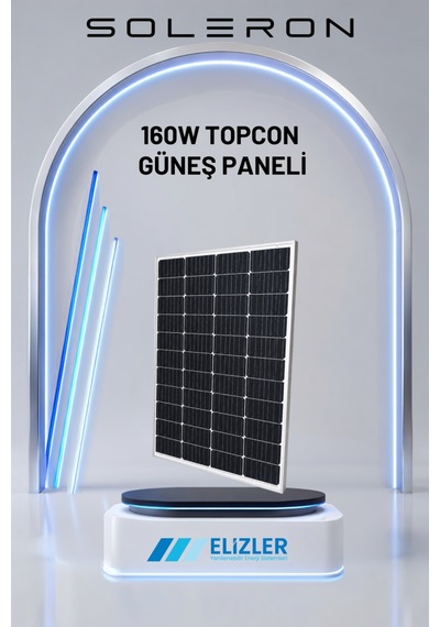 160w Topcon Güneş Paneli