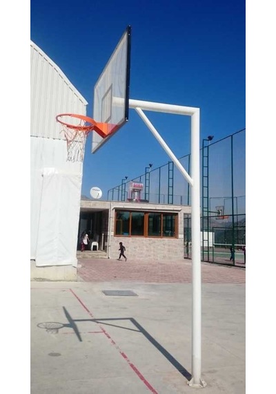 Basketbol Potası Sabit Çember 105x180 10 MM Cam