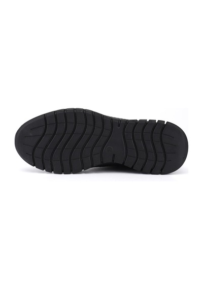 Gönderi(R) Gönderi R Kadın Siyah Lastik Bağcıklı Hakiki Deri Sneaker Ddza83742560