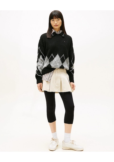 Tommy Hilfiger Tjw Mini Pileli Kadın Bej Etek Dw0dw22065aby Bej