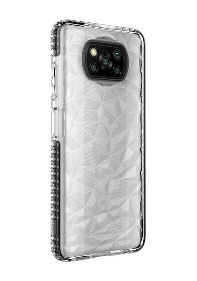 Xiaomi Poco X3 Kılıf Pramit Desenli Renkli Yumuşak Lüks Silikon Kapak Buz