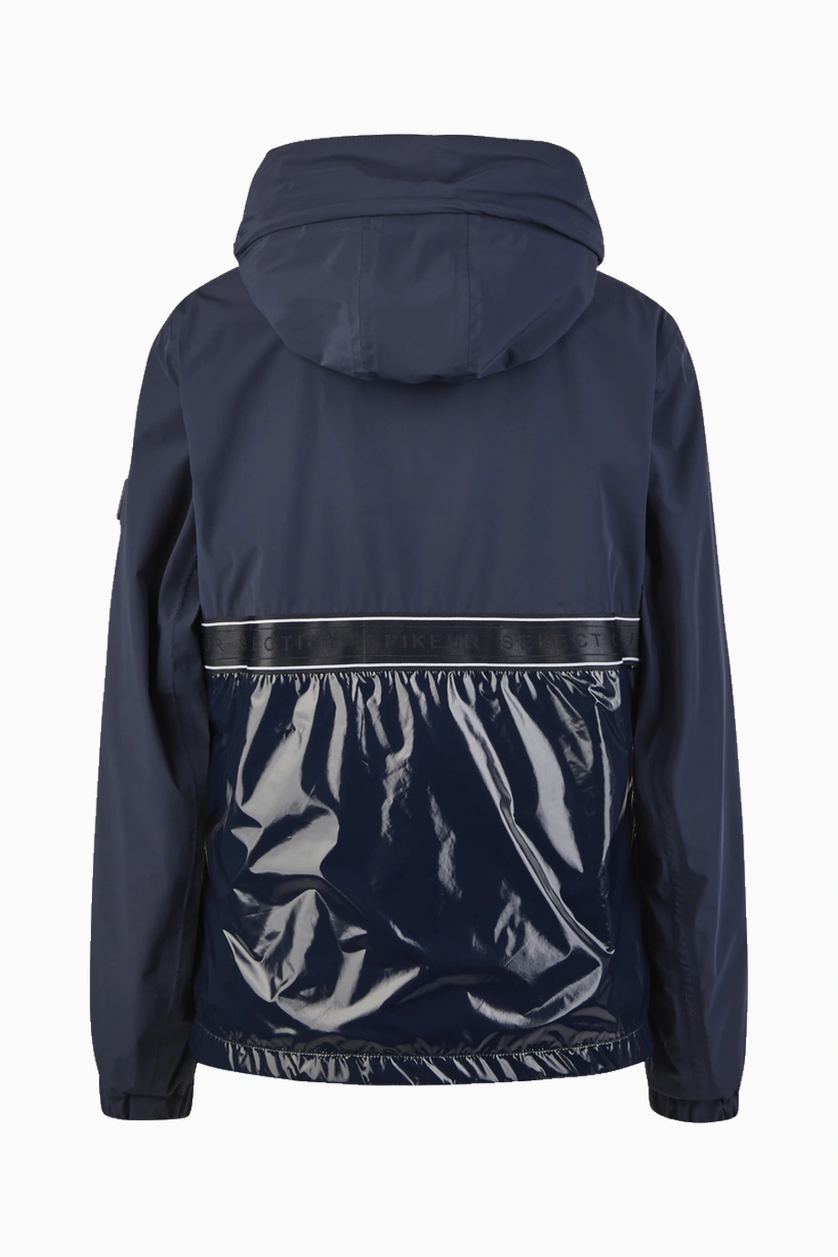 Pikeur Rainjacket 7018 Kapüşonlu Su Geçirmez Kadın Yağmurluk Lacivert