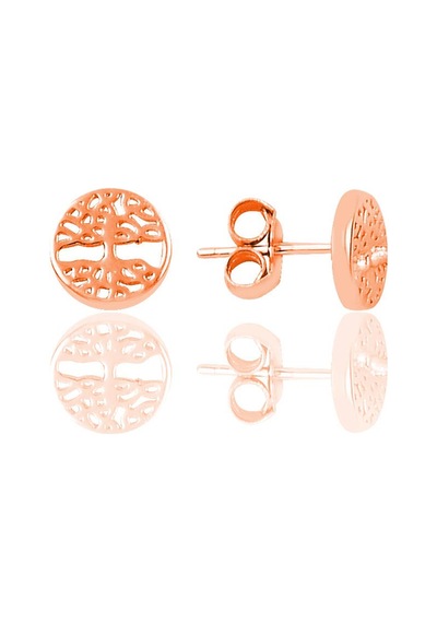Gümüş Tuğba CennetAğaçı Modeli Mini Küpe N11.52165