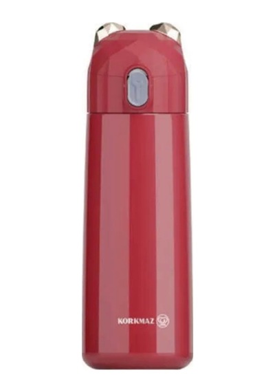 Korkmaz Bambino Plus Kırmızı 350 Ml Çocuk Matarası A743-04 Kırmızı