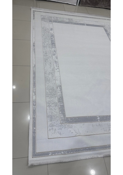 Safyün Halı Kadife Kf465 Gri 200 X 290 Renkli