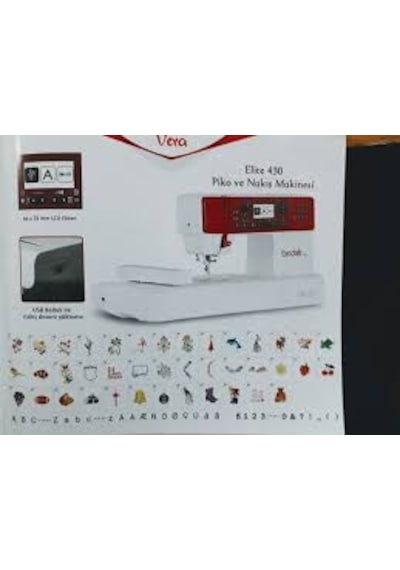 Bindallı Vera Elite 430 Bilgisayarlı Nakış Dikiş ve Piko Makinesi