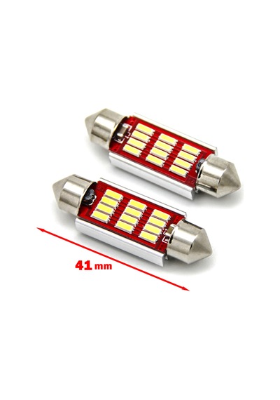 41 Mm Sofit Led Canbus İç Aydınlatma Plaka Tavan Lambası 2 Adet