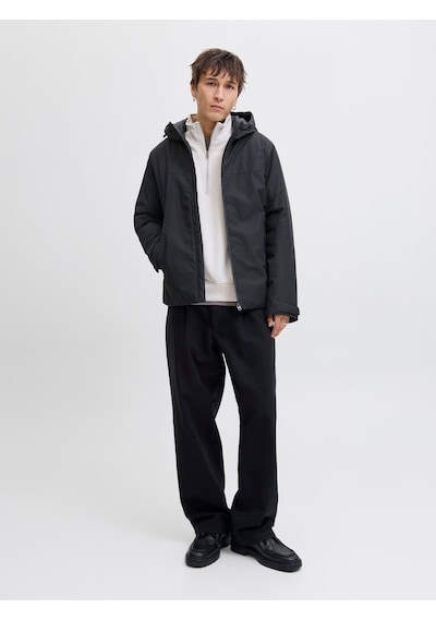 Jack & Jones Jjebrandon Transıtıonal Jacket Sn Black Siyah