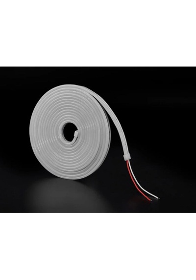 Elektrikhouse 12 Volt Neon Led Beyaz Işık 6x12 Mm Çok Renkli