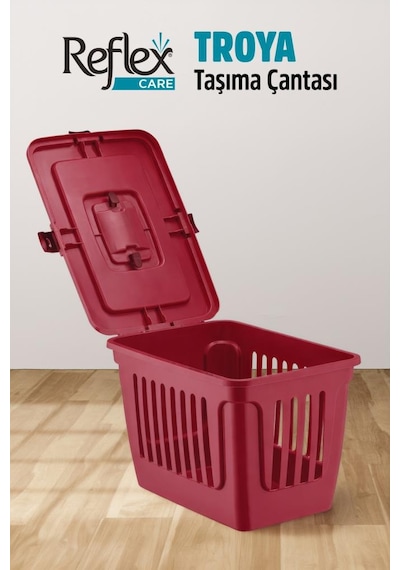 Reflex Care Troya Kedi Ve Köpek Taşıma Çantası Mor 49,5 X 33,5 X 33 Cm