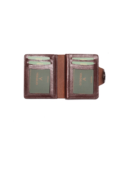 Coffee Braun Cüzdan & Kartlık Erkek 866 Vergelio Purse Matte Crystal Wallet Card Holder Coffee Braun