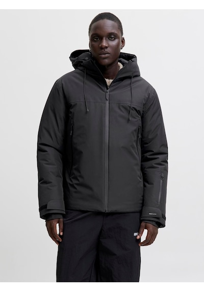 Jack & Jones Jcofusıon Technıcal Jacket Sn Black Siyah Jack & Jones Jcofusıon Technıcal Jacket Sn Black Siyah