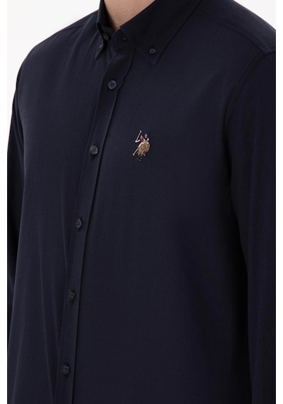 U.S. Polo Assn. Enzogl026y Lacivert Erkek Gömlek Pu-8956 XL