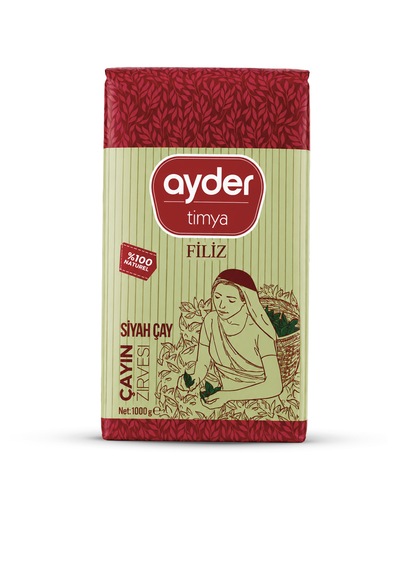 Ayder Timya Filiz Siyah Çay 1000 Gr.