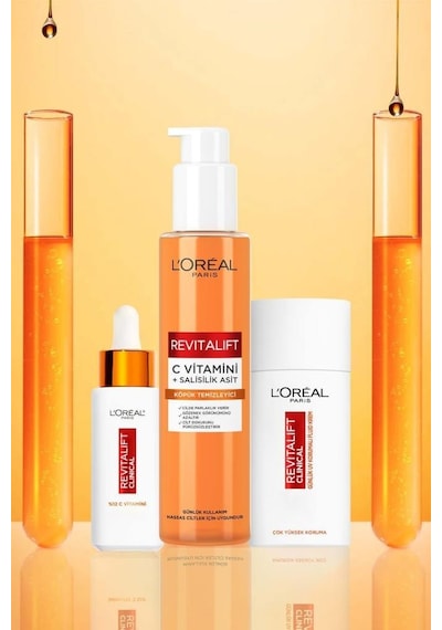 L'Oréal Paris Revitalift Vitamin C Aydınlatıcı ve Gözenek Karşıtı Köpük Temizleyici 150 ML