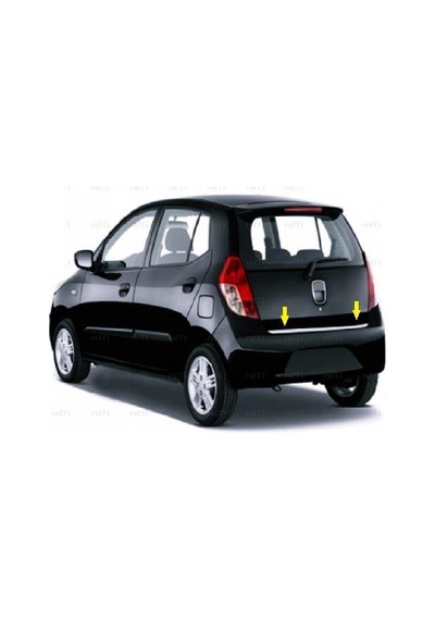 Ebal Otomotiv Hyundai İ10 Krom Bagaj Alt Çıta 2008-2013 Arası Paslanmaz Çelik