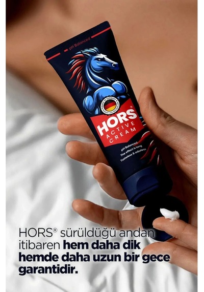 Hors Active Cream Erkekler İçin 50 Ml - 2 Adet