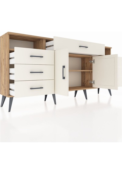 Arges Konsol 4 Raflı 7 Çekmeceli 2 Kapaklı 176x30x83 Çam-aytaşı/aytaşı Aytaşı/aytaşı Arges Konsol 4 Raflı 7 Çekmeceli 2 Kapaklı 176x30x83 Çam-aytaşı/aytaşı Aytaşı/aytaşı