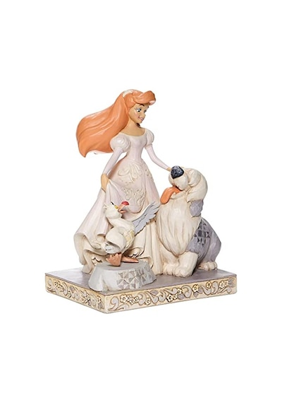 Tr Jim Shore Disney Hayalet Sireni Ariel Beyaz Orman Figürü Diğer