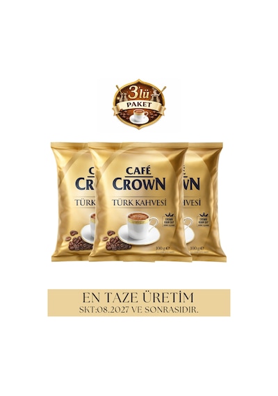Türk Kahvesi 100 Gr 3'lü Paket Diğer