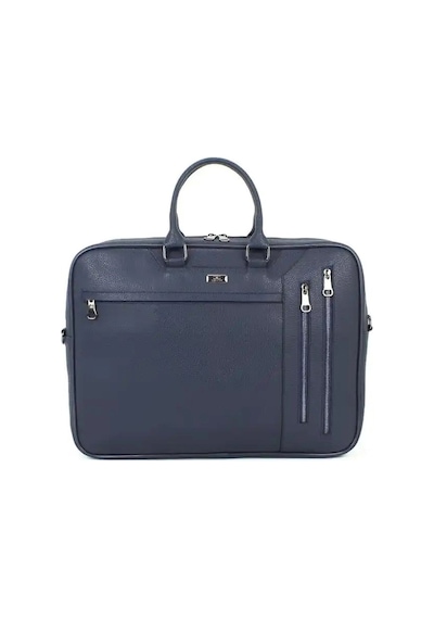 Case Club 2208-5 Laptop Evrak Çantası Büyük Boy 17.3 İnç El Omuz Çantası Lacivert