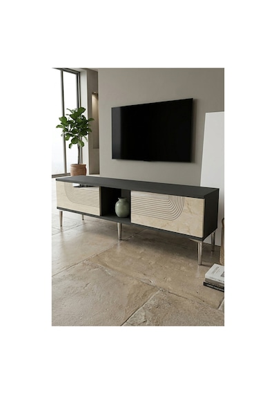 Tsa1508ats Meyra Tv Sehpası Antrasit-traverten-silver 150cm Antrasit - Traverten - Gümüş Tsa1508ats Meyra Tv Sehpası Antrasit-traverten-silver 150cm Antrasit - Traverten - Gümüş