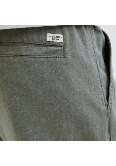 Jack&jones Kane Summer Linen Blend Jogger Erkek Yeşil Pantolon
