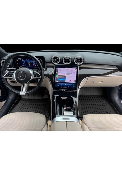 Rizline Premıum Mercedes-benz C Serisi W206 2022 Ve Sonrası 3d Havuzlu Paspas Ve Bagaj Havuzu