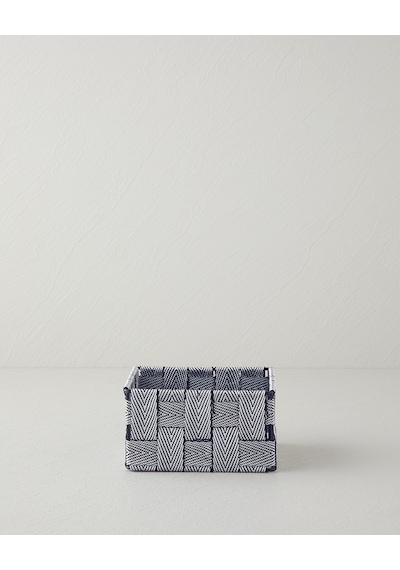 English Home Shine Sepet 14x14x7 Cm Siyah - Beyaz Siyah - Beyaz