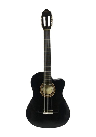 Valencia Vc104tcvtbk Elektro Klasik Gitar 4/4 Siyah Ekolayzır