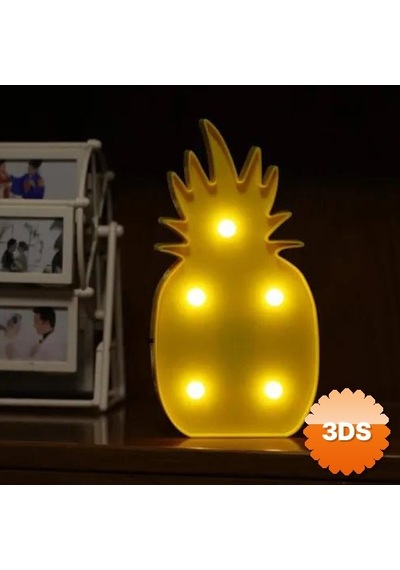 Ananas Led Gece Lambası Tropikal Enerjiyi Mekanınıza Taşıyın