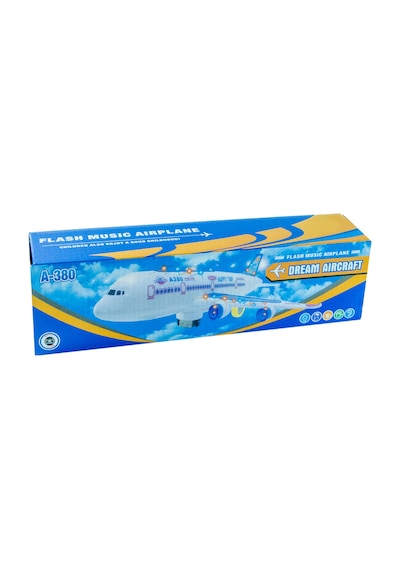 Oyuncak Uçak A380 Işıklı Sesli 30 Cm