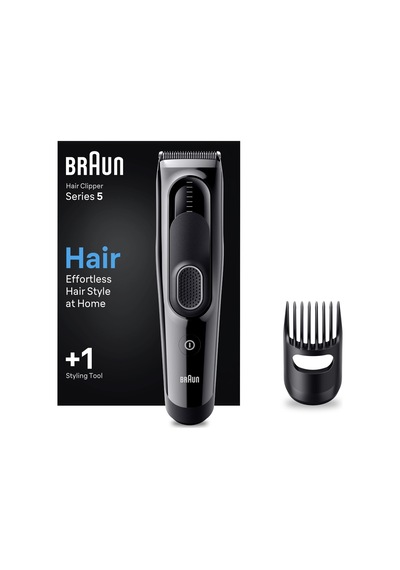 Braun Series 5 Hc5310 Erkekler İçin 17 Uzunluk Ayarına Sahip Saç Kesme Makinesi
