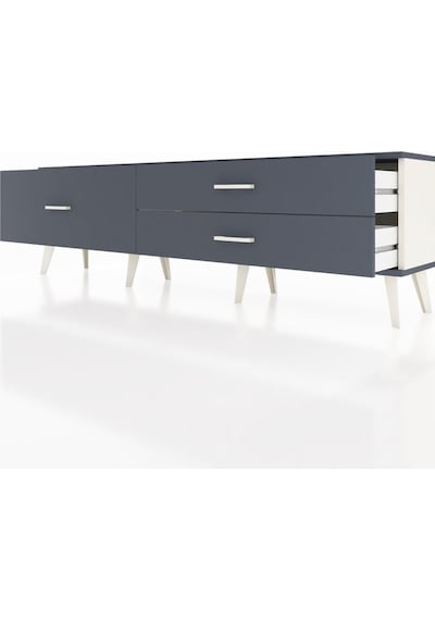 Arges Tv Ünitesi 3 Çekmeceli 176x30x51 Aytaşı-antrasit/antrasit Antrasıt/antrasıt Arges Tv Ünitesi 3 Çekmeceli 176x30x51 Aytaşı-antrasit/antrasit Antrasıt/antrasıt