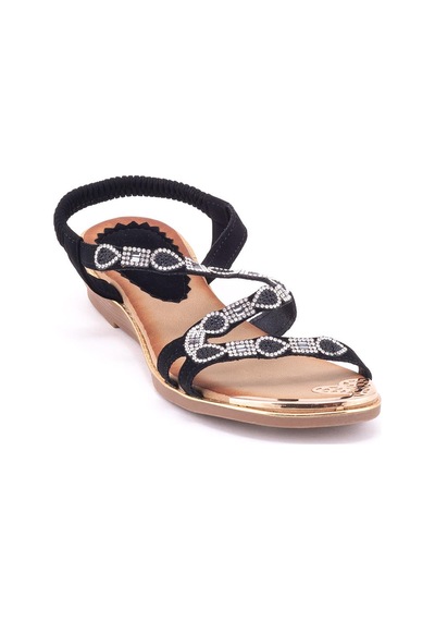 Guja 122-5 Kadın Sandalet Guj-y5-122-5001 Siyah