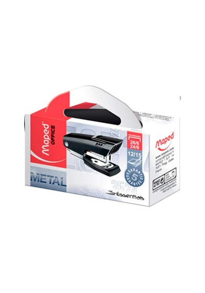 Ofis Ve Kırtasiye 352411 Essentials Metal Mini 24/6 Zimba Siyah