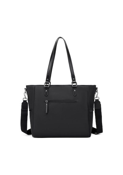 Smart Bags Twill Dimi Kumaş Kadın Omuz Çantası 3323 Siyah