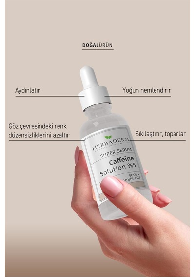 Göz Altı Morluklarına Karşı Aydınlatıcı Caffein Solutions %5 Göz Çevresi Serumu
