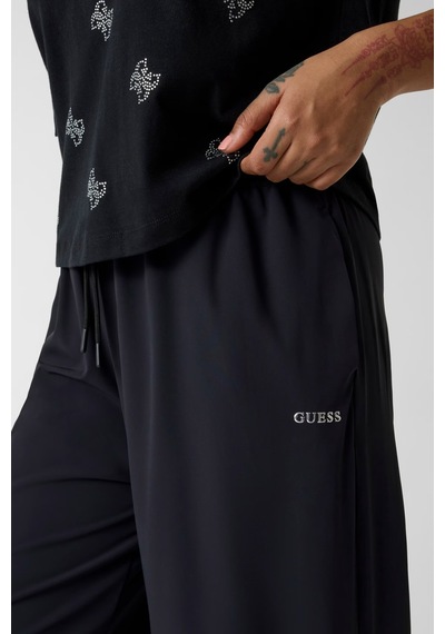 Guess Nat Aktif Relaxed Fit Kadın Eşofman Altı V6rb21wl232 Siyah