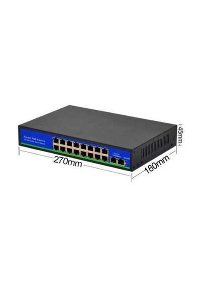 Bs1621Gl 16 Port Poe Switch