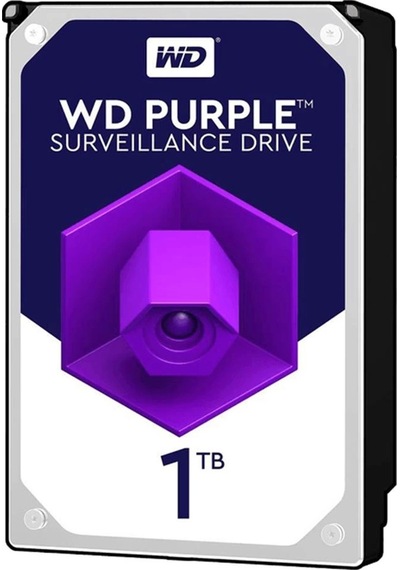Wd 1tb Purple 3,5" 64mb 5400rpm Wd10purz Harddisk Resmi Distribitör Ürünü