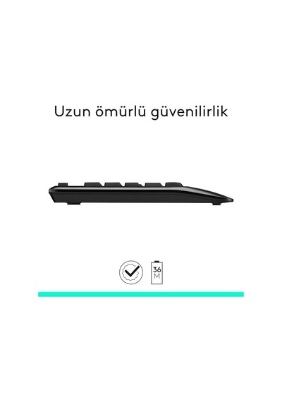 Mk345 920-006514 Kablosuz Klavye Mouse Seti