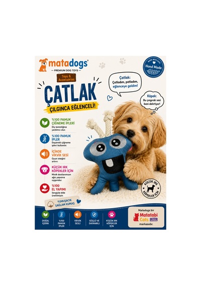 Mata Dog Köpek Oyuncağı Çatlak