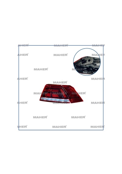 Stop Lambası Passat 2020 Sonrası Led Dış Sağ Oem No:3g5945096e
