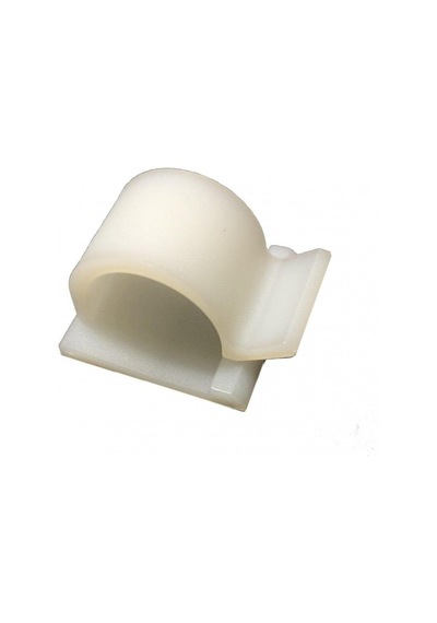 Yapışkanlı Kablo Klipsi 13x16mm 20 Adet Standart