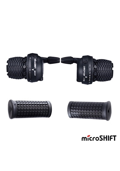 Microshift Ms-12 Index 3x7 Vites Kolu Set Siyah
