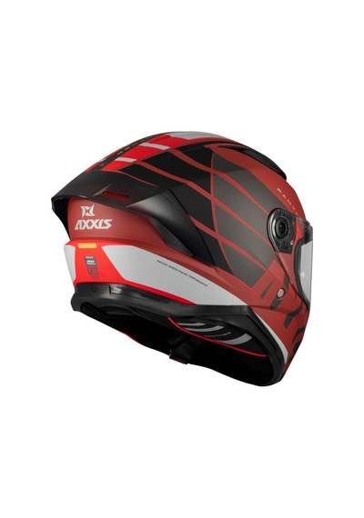 Axxis Panther SV C5 Full Face Güneş Vizörlü Ece 22.06R Motosiklet Kaskı Kırmızı Siyah