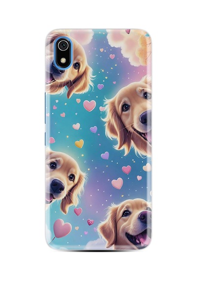 Xiaomi Redmi 7a Kılıf Boutique Baskılı Resimli Kalp Ve Köpek Pcode -034